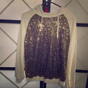 Sequin Hoodie